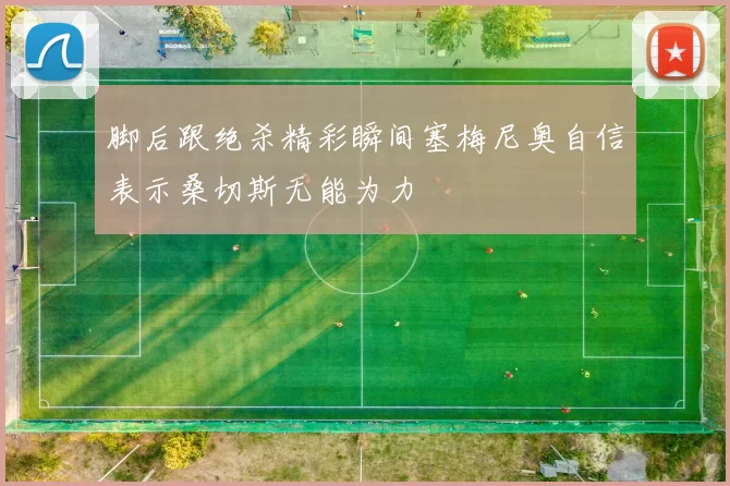 脚后跟绝杀精彩瞬间塞梅尼奥自信表示桑切斯无能为力